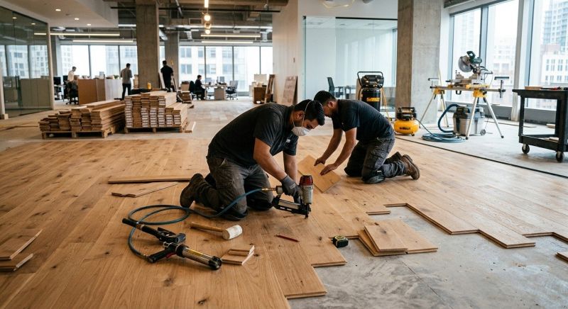 Commercial Hardwood Service in Arlington, MA