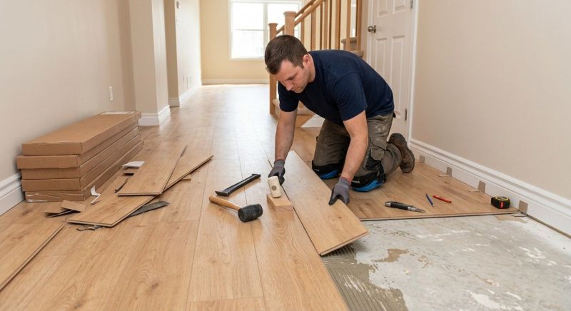 Laminate Floor Installation in Arlington, MA