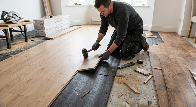 Laminate Floor Installation in East Walpole, MA