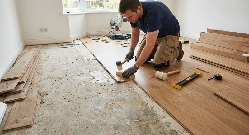 Laminate Floor Installation in Hull, MA