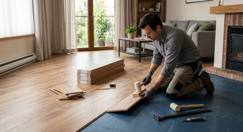 Laminate Floor Installation in Lincoln, MA