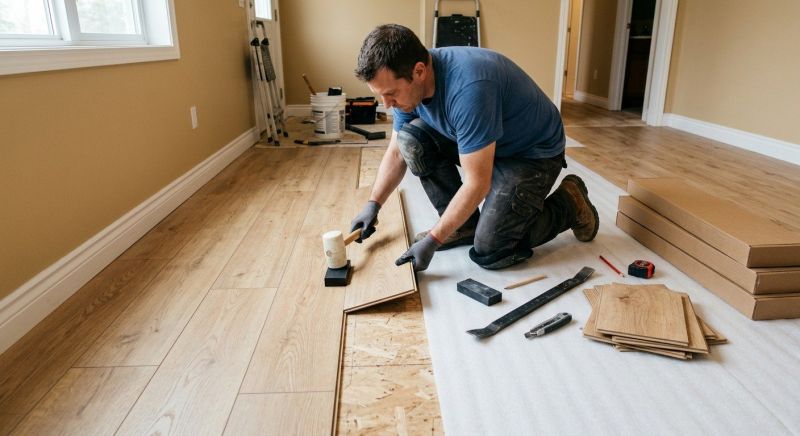 Laminate Floor Installation in Medfield, MA