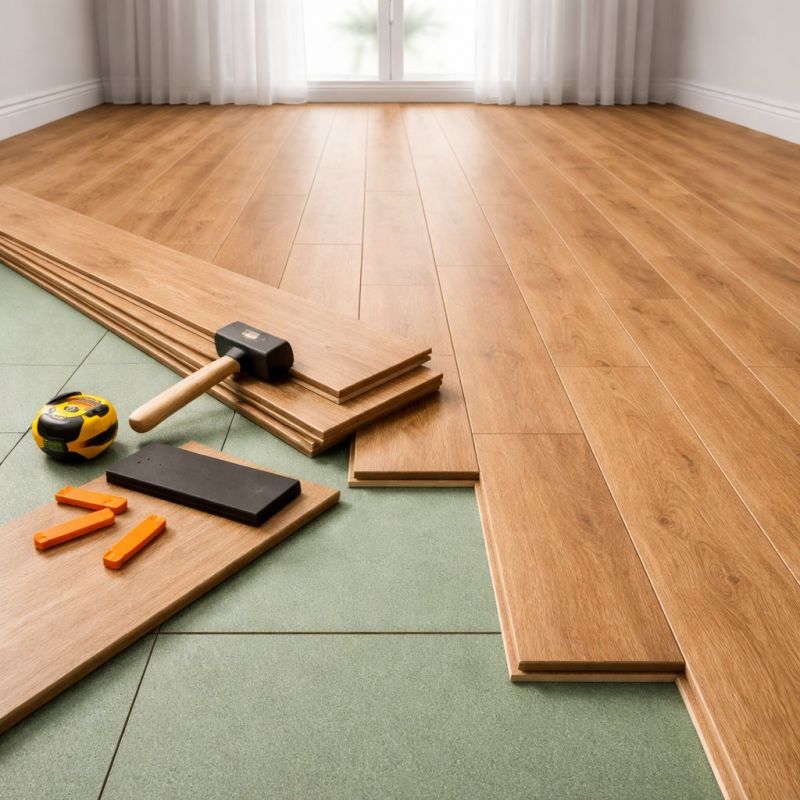 Laminate Floor Remodeling in Somerville, MA