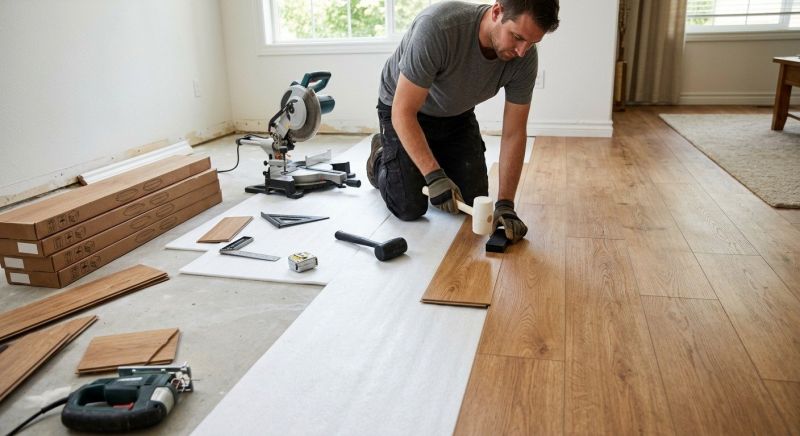 Laminate Floor Replacement in Ashland, MA
