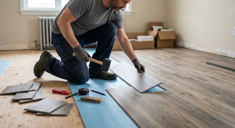 Linoleum Floor Installation in Billerica, MA