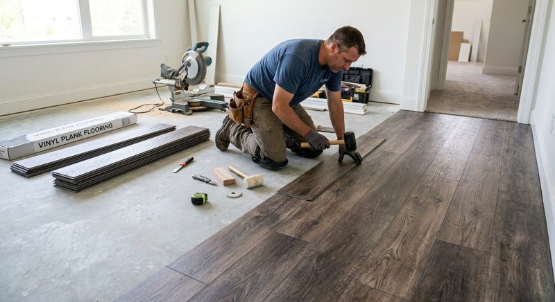 Linoleum Floor Installation in Brookline, MA