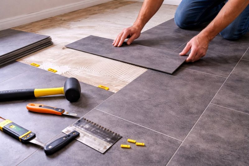 Luxury Vinyl Tile Installation in Beverly, MA
