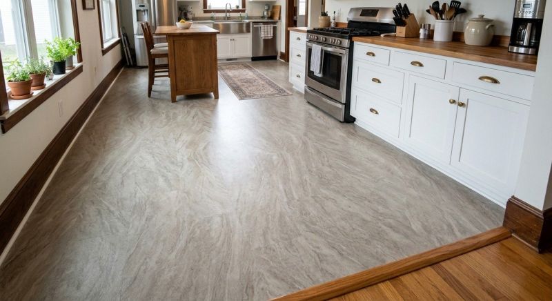 Sheet Linoleum Installation in Boxford, MA