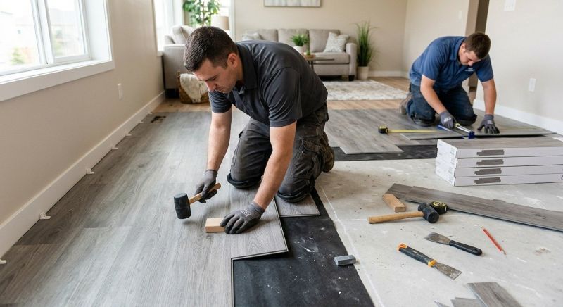Vinyl Flooring Installation in Avon, MA