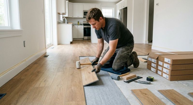 Vinyl Flooring Installation in Holliston, MA