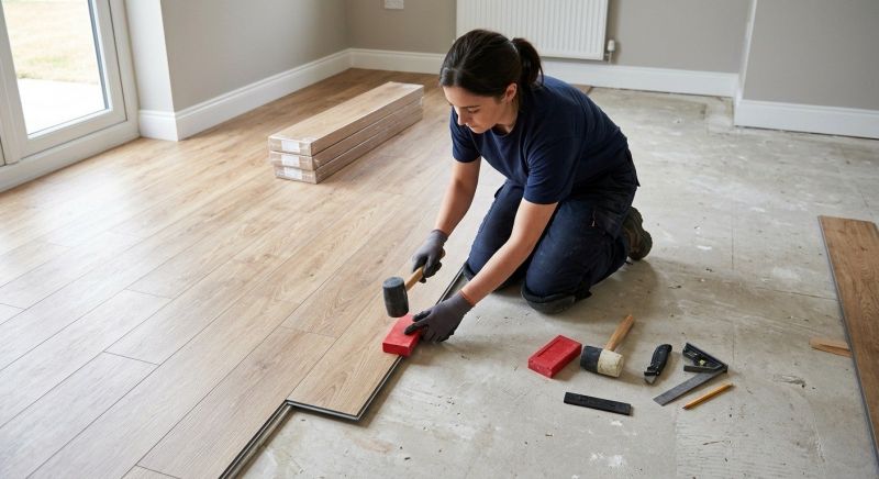 Vinyl Plank Floor Installation in Somerville, MA