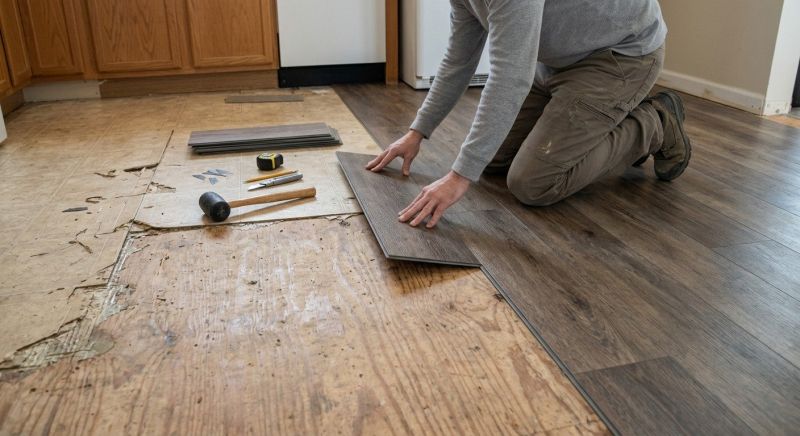 Vinyl Tile Replacement in Somerville, MA
