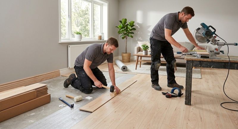 Wood Laminate Installation in Somerville, MA